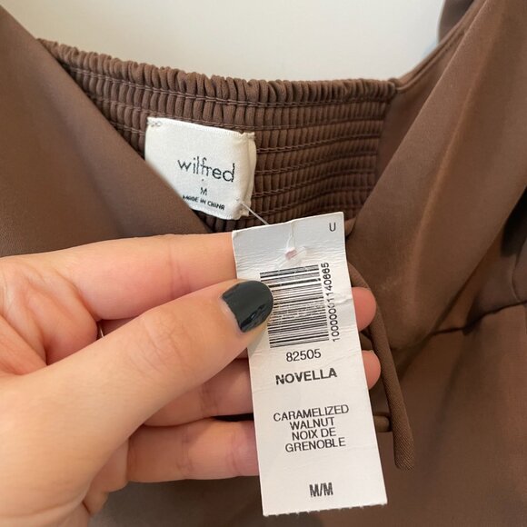 NWT Aritzia Wilfred Novella Blouse - Picture 4 of 5